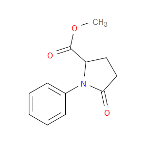 METHYL 5-OXO-1-PHENYLPYRROLIDINE-2-CARBOXYLATE