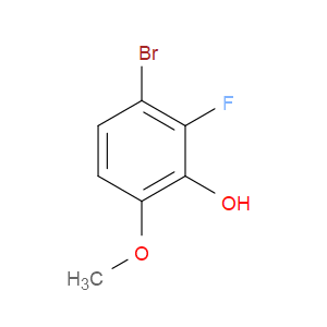 3-BROMO-2-FLUORO-6-METHOXYPHENOL