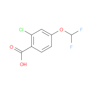 2-CHLORO-4-(DIFLUOROMETHOXY)BENZOIC ACID