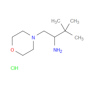 3,3-DIMETHYL-1-MORPHOLINOBUTAN-2-AMINE HCL