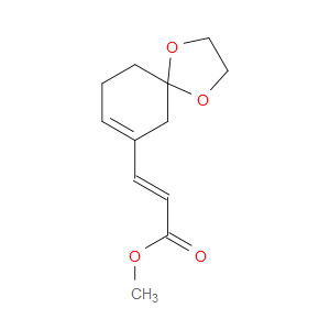 (E)-METHYL 3-(1,4-DIOXASPIRO[4.5]DEC-7-EN-7-YL)ACRYLATE