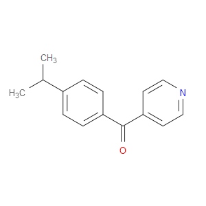 (4-ISOPROPYLPHENYL)(PYRIDIN-4-YL)METHANONE - Click Image to Close