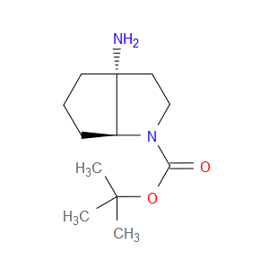(3AR,6AS)-TERT-BUTYL 3A-AMINOHEXAHYDROCYCLOPENTA[B]PYRROLE-1(2H)-CARBOXYLATE