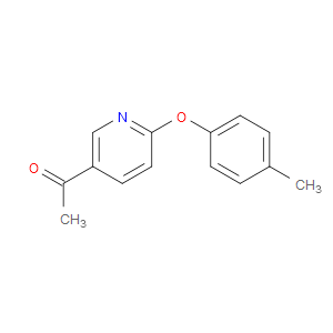 5-ACETYL-2-(4-METHYLPHENOXY) PYRIDINE