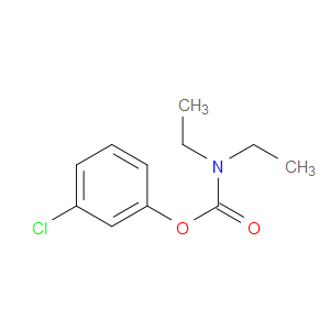 3-CHLOROPHENYL DIETHYLCARBAMATE - Click Image to Close