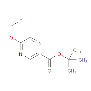 TERT-BUTYL 5-(FLUOROMETHOXY)PYRAZINE-2-CARBOXYLATE