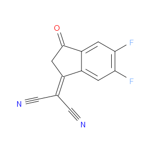 2-(5,6-DIFLUORO-3-OXO-2,3-DIHYDRO-1H-INDEN-1-YLIDENE)MALONONITRILE - Click Image to Close