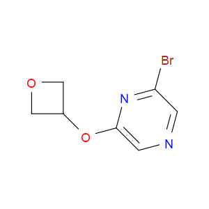 2-BROMO-6-(OXETAN-3-YLOXY)PYRAZINE