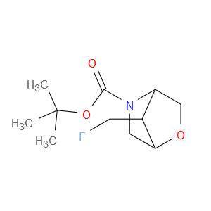 TERT-BUTYL 7-(FLUOROMETHYL)-2-OXA-5-AZABICYCLO[2.2.1]HEPTANE-5-CARBOXYLATE - Click Image to Close