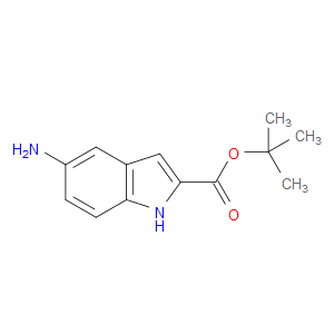 TERT-BUTYL 5-AMINO-1H-INDOLE-2-CARBOXYLATE