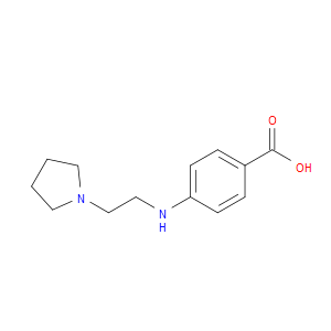 4-((2-(PYRROLIDIN-1-YL)ETHYL)AMINO)BENZOIC ACID