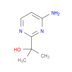 2-(4-AMINOPYRIMIDIN-2-YL)PROPAN-2-OL