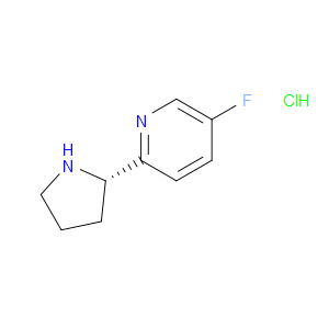 (S)-5-FLUORO-2-(PYRROLIDIN-2-YL)PYRIDINE HYDROCHLORIDE - Click Image to Close