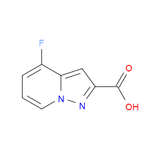 4-FLUOROPYRAZOLO[1,5-A]PYRIDINE-2-CARBOXYLIC ACID