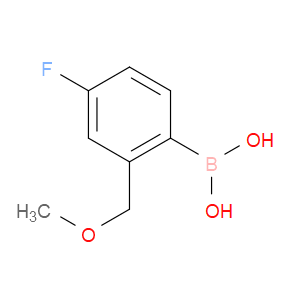(4-FLUORO-2-(METHOXYMETHYL)PHENYL)BORONIC ACID - Click Image to Close
