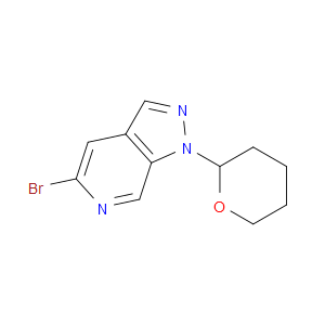 5-BROMO-1-(TETRAHYDRO-2H-PYRAN-2-YL)-1H-PYRAZOLO[3,4-C]PYRIDINE