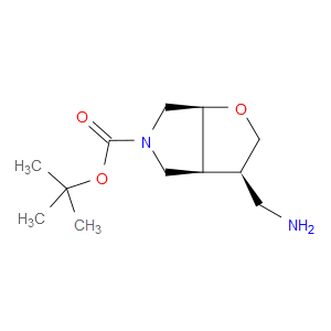 RACEMIC-(3R,3AS,6AS)-TERT-BUTYL 3-(AMINOMETHYL)TETRAHYDRO-2H-FURO[2,3-C]PYRROLE-5(3H)-CARBOXYLATE