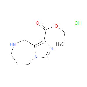 ETHYL 6,7,8,9-TETRAHYDRO-5H-IMIDAZO[1,5-A][1,4]DIAZEPINE-1-CARBOXYLATE HYDROCHLORIDE - Click Image to Close