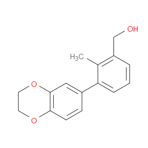 (3-(2,3-DIHYDROBENZO[B][1,4]DIOXIN-6-YL)-2-METHYLPHENYL)METHANOL