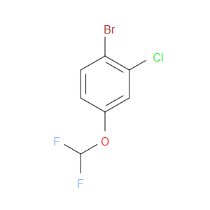 1-BROMO-2-CHLORO-4-(DIFLUOROMETHOXY)BENZENE