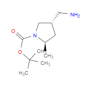 (2R,4S)-TERT-BUTYL 4-(AMINOMETHYL)-2-METHYLPYRROLIDINE-1-CARBOXYLATE