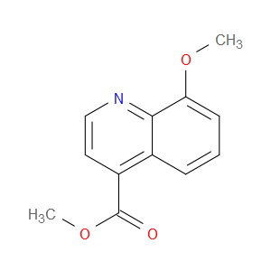 METHYL 8-METHOXYQUINOLINE-4-CARBOXYLATE