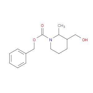 BENZYL 3-(HYDROXYMETHYL)-2-METHYLPIPERIDINE-1-CARBOXYLATE - Click Image to Close