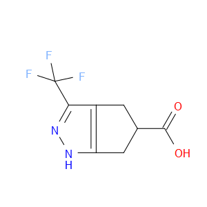 3-(TRIFLUOROMETHYL)-1,4,5,6-TETRAHYDROCYCLOPENTA[C]PYRAZOLE-5-CARBOXYLIC ACID