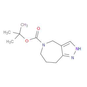 TERT-BUTYL 4,6,7,8-TETRAHYDROPYRAZOLO[4,3-C]AZEPINE-5(2H)-CARBOXYLATE