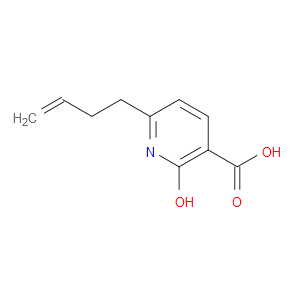 6-(BUT-3-EN-1-YL)-2-HYDROXYPYRIDINE-3-CARBOXYLIC ACID
