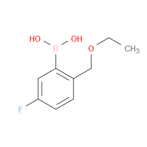 (2-(ETHOXYMETHYL)-5-FLUOROPHENYL)BORONIC ACID