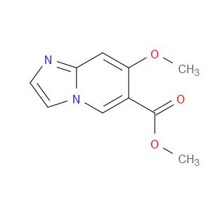 METHYL 7-METHOXYIMIDAZO[1,2-A]PYRIDINE-6-CARBOXYLATE - Click Image to Close