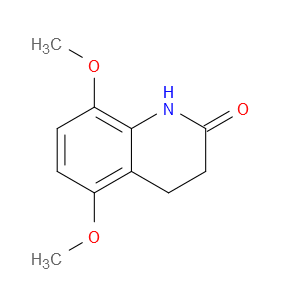 5,8-DIMETHOXY-3,4-DIHYDROQUINOLIN-2(1H)-ONE - Click Image to Close