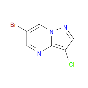 6-BROMO-3-CHLOROPYRAZOLO[1,5-A]PYRIMIDINE