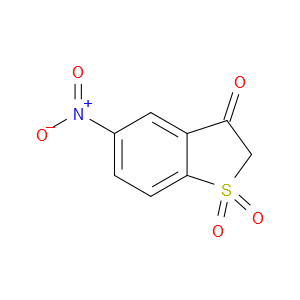 5-NITROBENZO[B]THIOPHEN-3(2H)-ONE 1,1-DIOXIDE