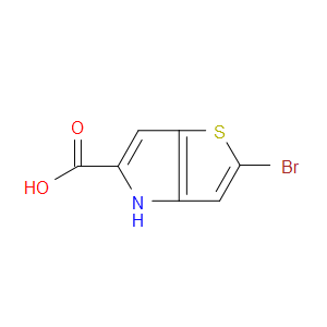 2-BROMO-4H-THIENO[3,2-B]PYRROLE-5-CARBOXYLIC ACID - Click Image to Close