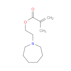 2-PROPENOIC ACID, 2-METHYL-, 2-(HEXAHYDRO-1H-AZEPIN-1-YL)ETHYL ESTER