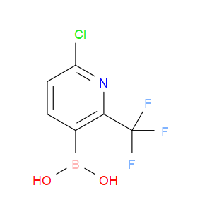 6-CHLORO-2-(TRIFLUOROMETHYL)PYRIDINE-3-BORONIC ACID - Click Image to Close