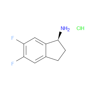 (S)-5,6-DIFLUORO-2,3-DIHYDRO-1H-INDEN-1-AMINE HYDROCHLORIDE - Click Image to Close
