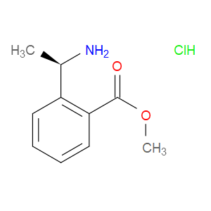 METHYL 2-[(1R)-1-AMINOETHYL]BENZOATE HYDROCHLORIDE