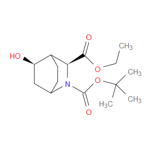 RACEMIC-(1S,3S,4S,5R)-2-TERT-BUTYL 3-ETHYL 5-HYDROXY-2-AZABICYCLO[2.2.2]OCTANE-2,3-DICARBOXYLATE - Click Image to Close
