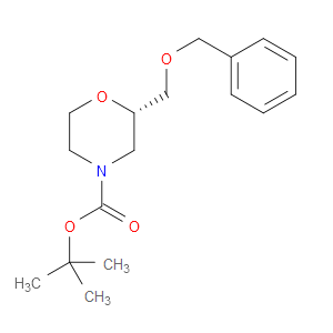 (S)-TERT-BUTYL 2-((BENZYLOXY)METHYL)MORPHOLINE-4-CARBOXYLATE
