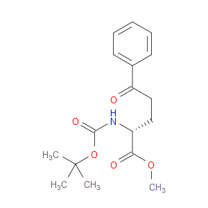 (R)-METHYL 2-((TERT-BUTOXYCARBONYL)AMINO)-5-OXO-5-PHENYLPENTANOATE