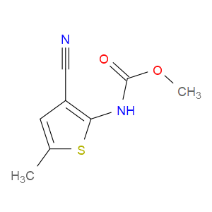 METHYL (3-CYANO-5-METHYLTHIOPHEN-2-YL)CARBAMATE