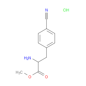 METHYL 2-AMINO-3-(4-CYANOPHENYL)PROPANOATE HCL - Click Image to Close