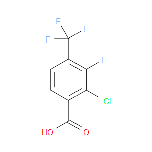 2-CHLORO-3-FLUORO-4-(TRIFLUOROMETHYL)BENZOIC ACID - Click Image to Close