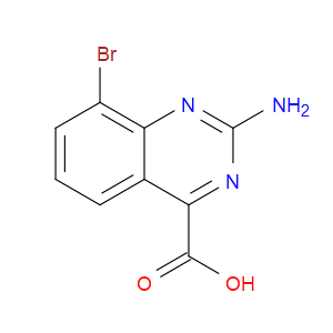 2-AMINO-8-BROMOQUINAZOLINE-4-CARBOXYLIC ACID