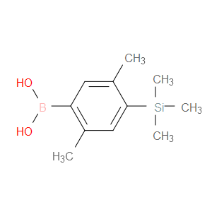 2,5-DIMETHYL-4-TRIMETHYLSILYL-1-PHENYLBORONIC ACID