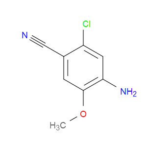 4-AMINO-2-CHLORO-5-METHOXYBENZONITRILE