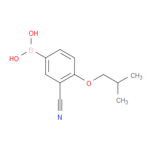 (3-CYANO-4-ISOBUTOXYPHENYL)BORONIC ACID